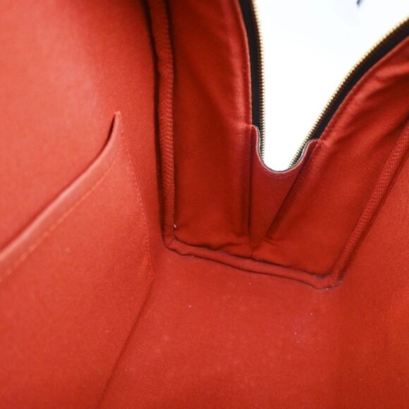 LOUIS VUITTON Nolita Hand Bag Damier Ebene Leather Brown France - Picture 12 of 16